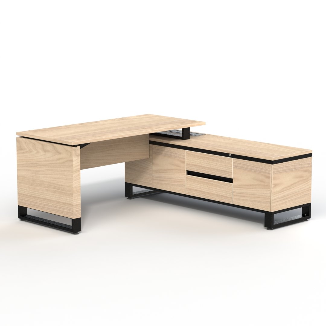 Escritorio Zóccolo Gerencial en madera para oficina